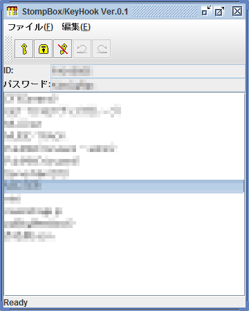 画面イメージ(on Windows XP)